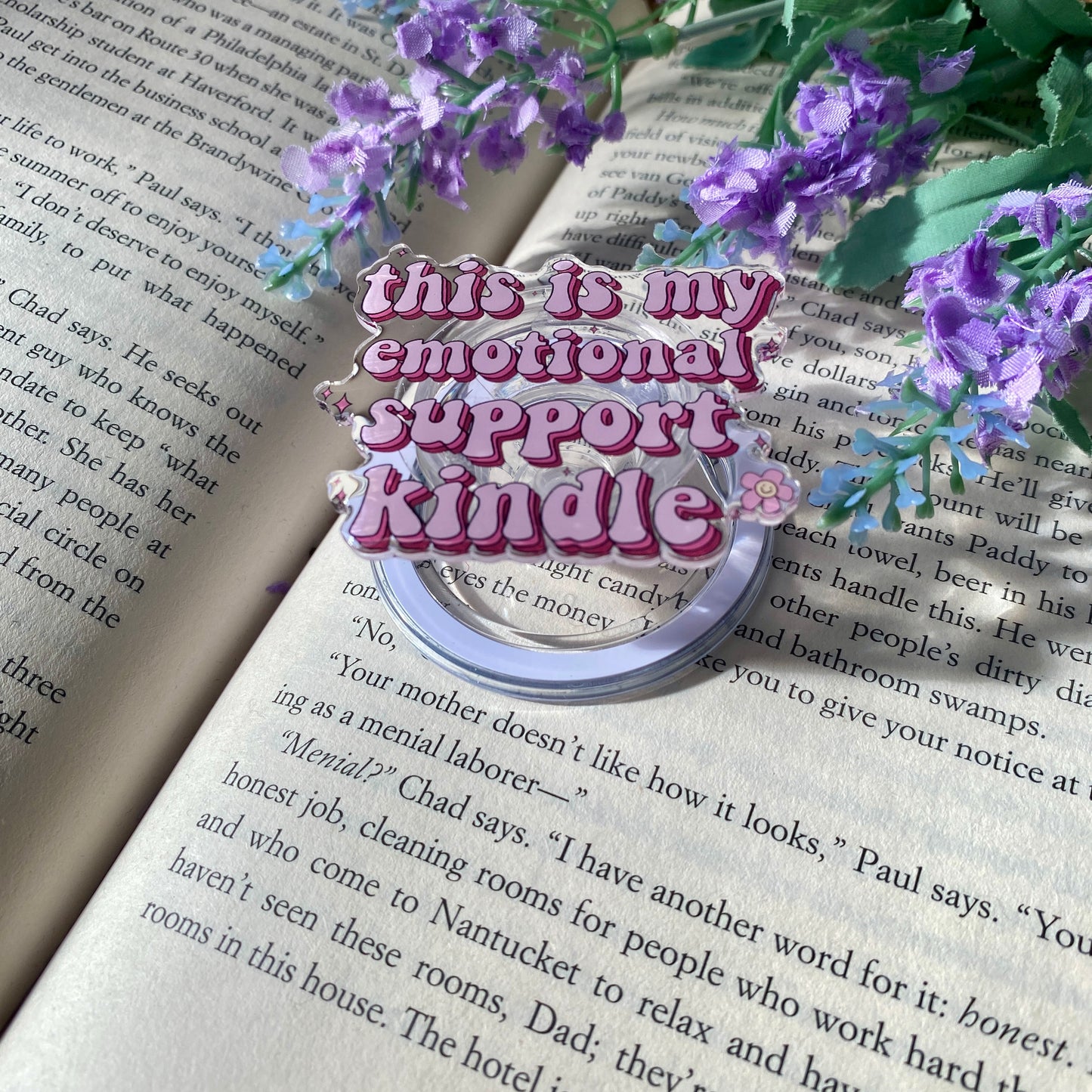 Emotional Kindle | Kindle E reader | MagSafe Grip | phone | kindle | tablet