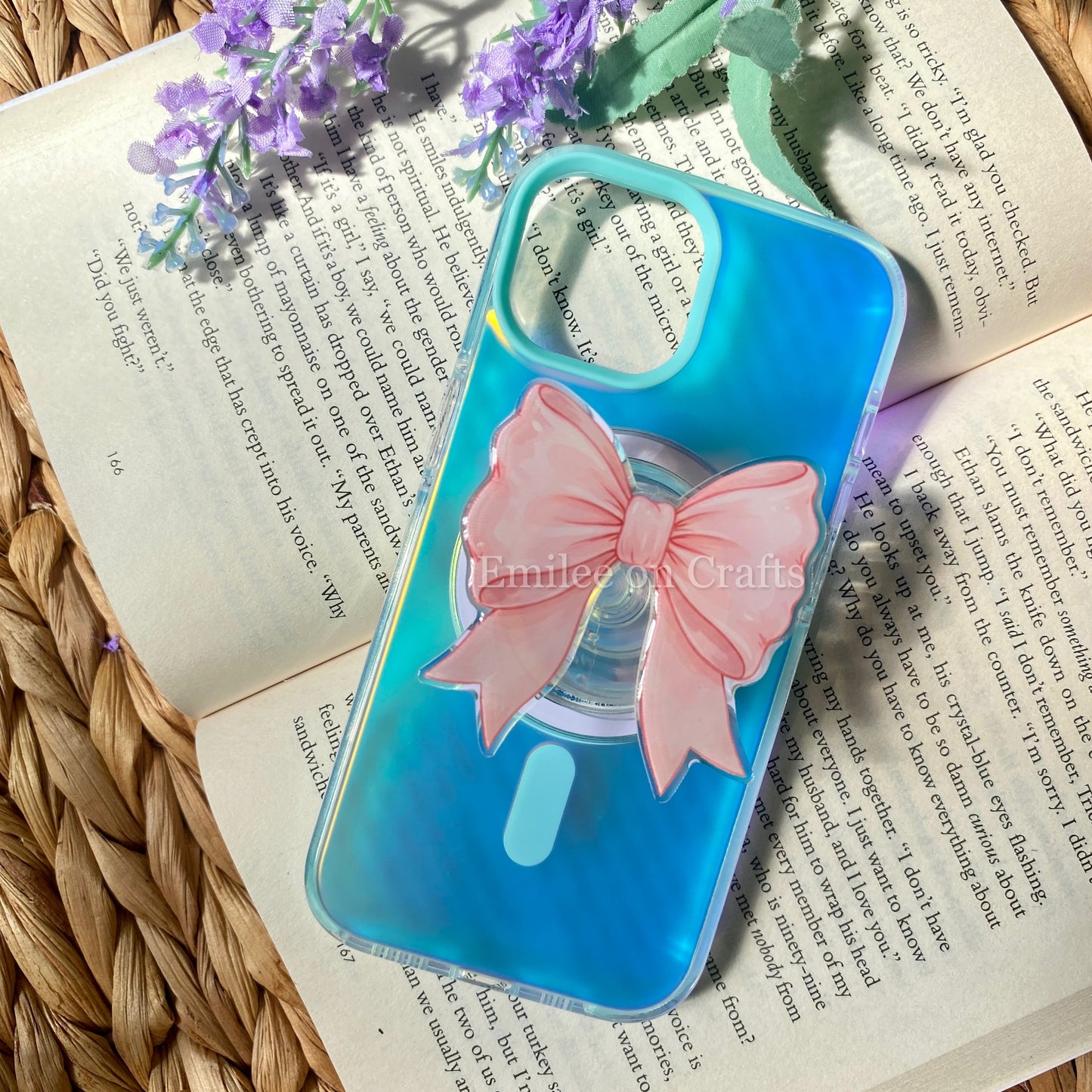 Pink Coquette Bow | Kindle E reader | MagSafe Grip | phone | kindle | tablet