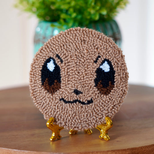 EEVEE Mug Rug Coaster Punch Needle