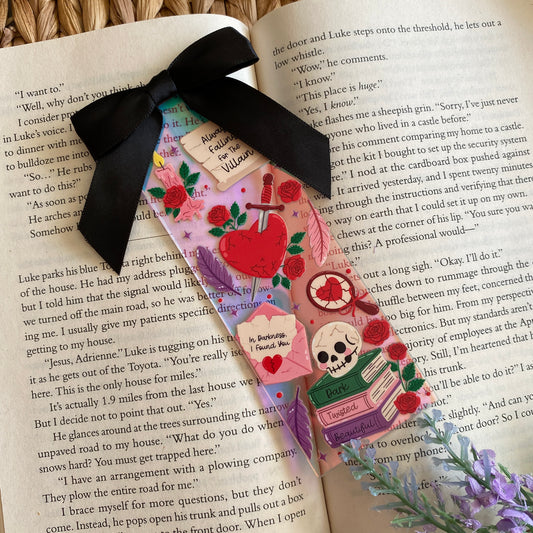 Acrylic Iridescent Rainbow Halo Bookmarks | Bookmark | Unique Handmade Gift