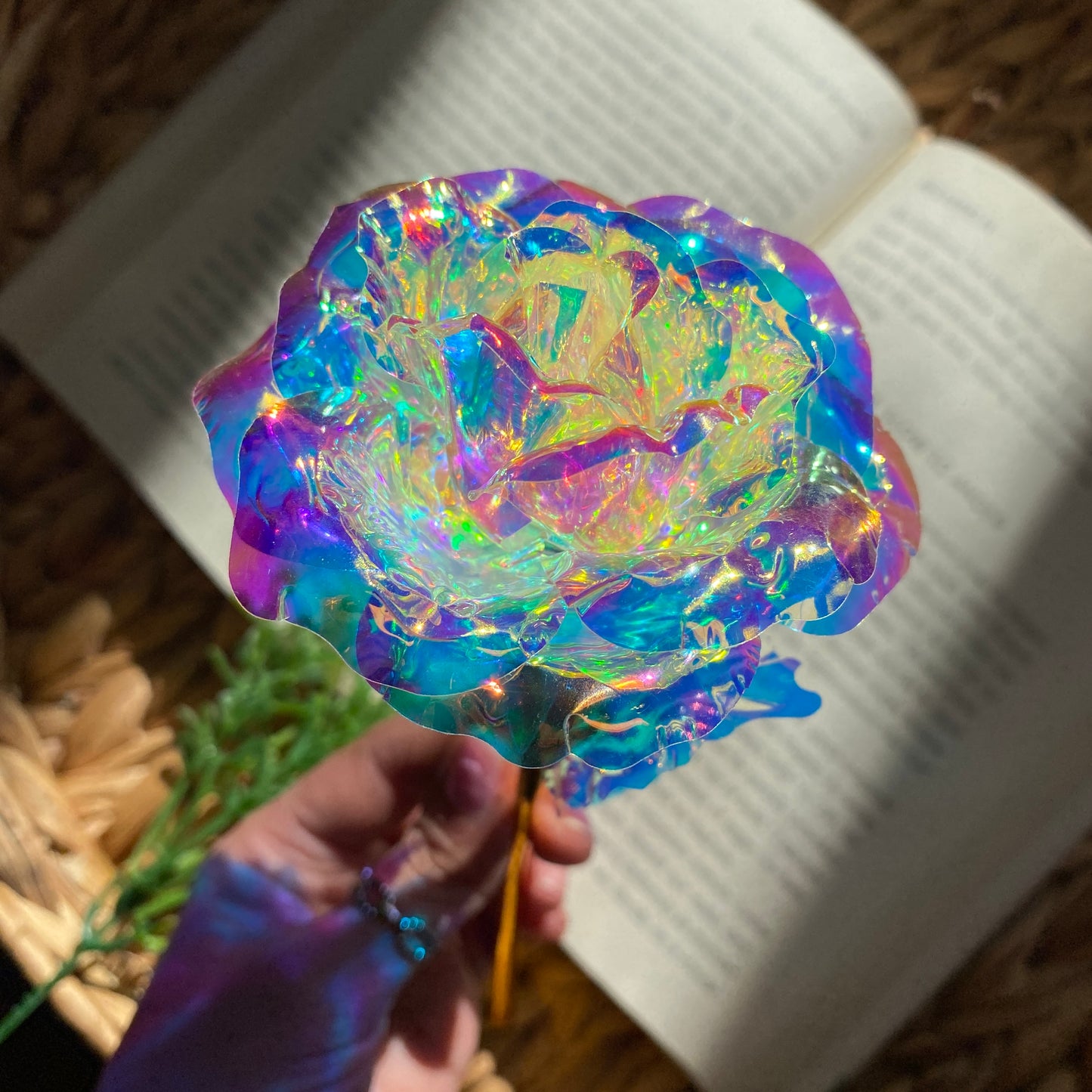 Iridescent Eternal Roses