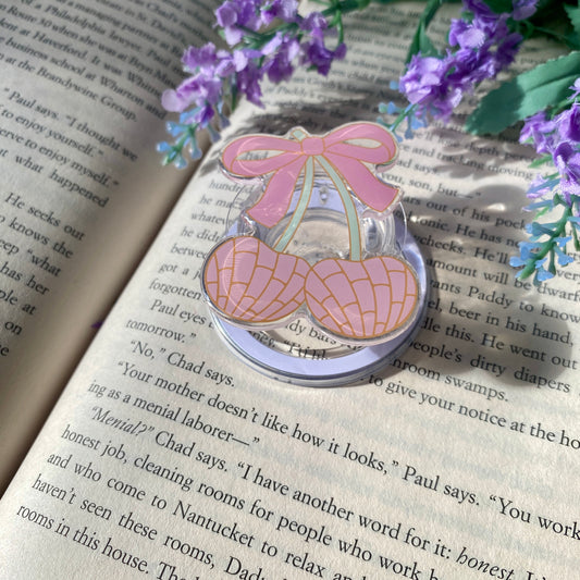 Cherry Coquette Concha | Kindle E reader | MagSafe Grip | phone | kindle | tablet