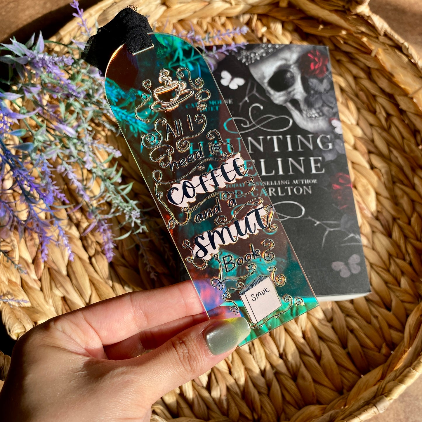 Dark Romance Acrylic Book Bookmarks | Bookmark | Unique Handmade Gift