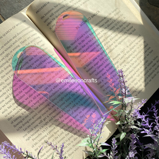 Iridescent Acrylic Blank Bookmark