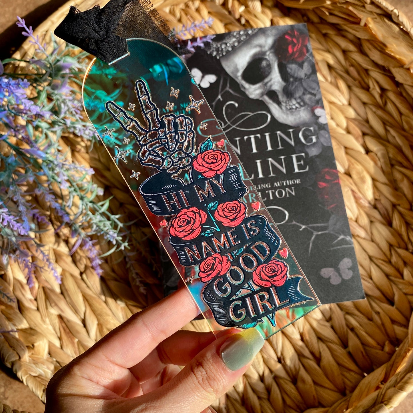 Dark Romance Acrylic Book Bookmarks | Bookmark | Unique Handmade Gift