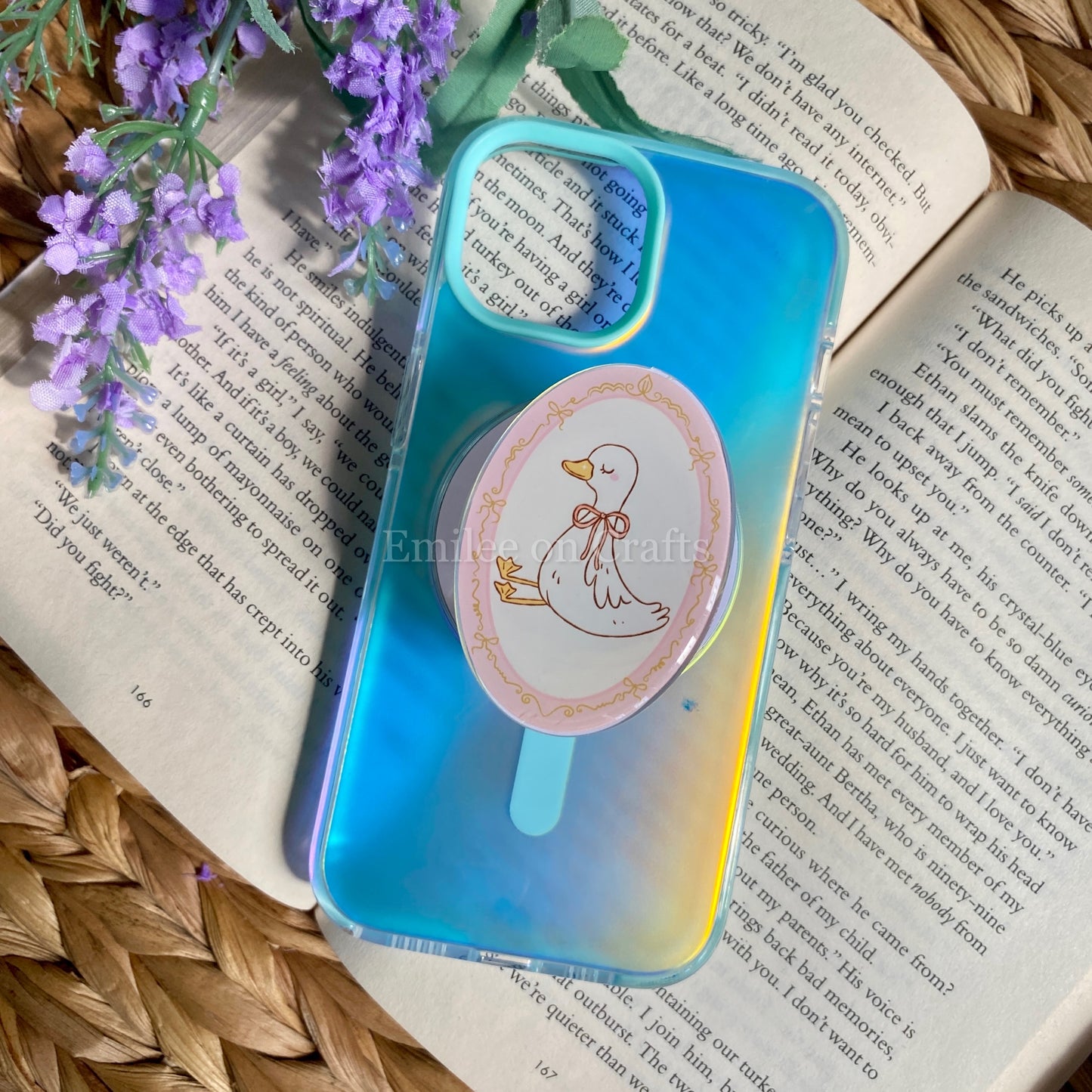 Goose Vintage | Kindle E reader | MagSafe Grip | phone | kindle | tablet